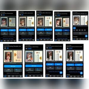 1991 EAST RAW MINT NBA HOOPS ALL-STARS LOT PATRICK EWING DOMINIQUE WILKINS MORE